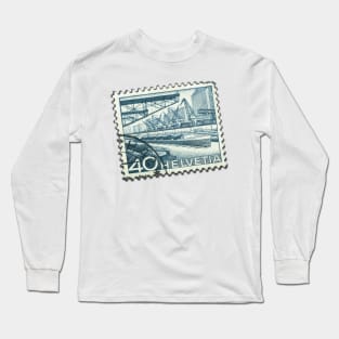 Vintage European stamp Long Sleeve T-Shirt